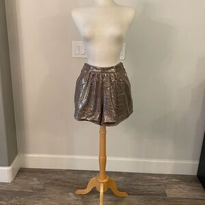 Trina Turk sequin shorts